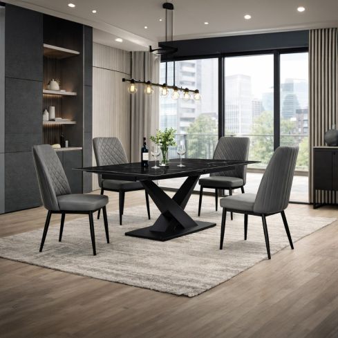 TAVOLO DA PRANZO ALLUNGABILE 160/200x90