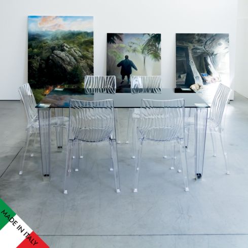 SEDIA IN POLICARBONATO TRASPARENTE DUNE (minimo 2 sedie)