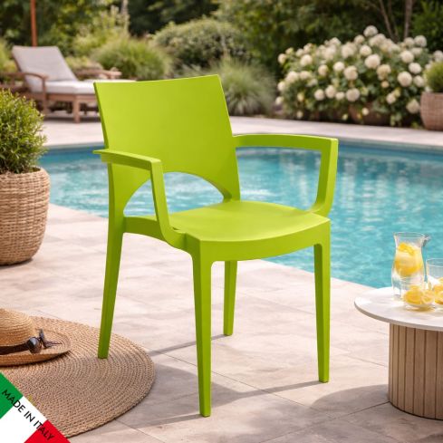 POLTRONA IN POLIPROPILENE PARIS - VARI COLORI (minimo 2 sedie)