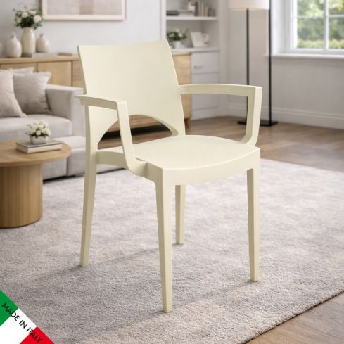 POLTRONA IN POLIPROPILENE PARIS - VARI COLORI (minimo 2 sedie)