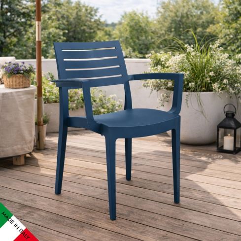 POLTRONA IN POLIPROPILENE FIRENZE - VARI COLORI (minimo 2 sedie)