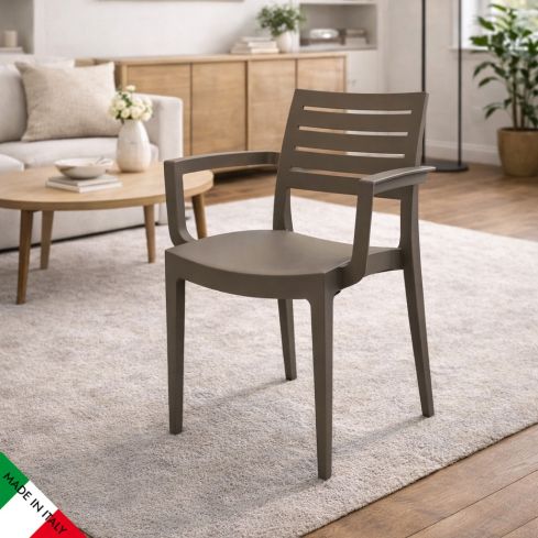 POLTRONA IN POLIPROPILENE FIRENZE - VARI COLORI (minimo 2 sedie)