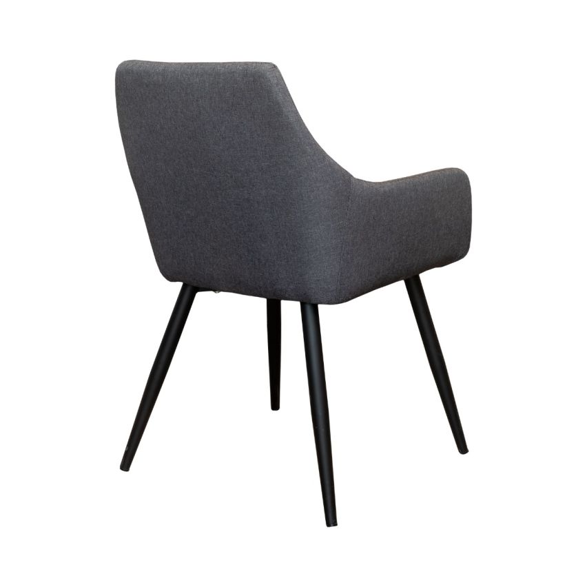 SEDIA TESSUTO GRIGIO