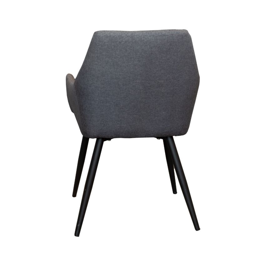SEDIA TESSUTO GRIGIO