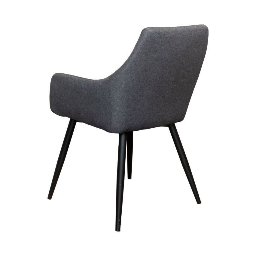SEDIA TESSUTO GRIGIO