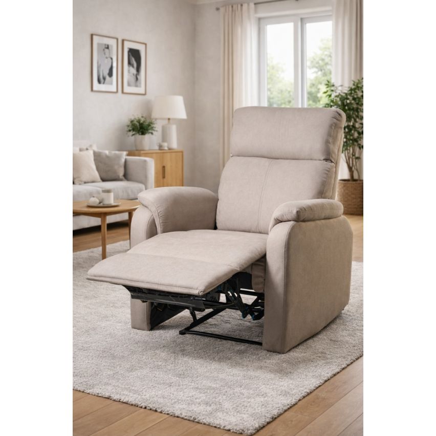 POLTRONA RECLINER MANUALE TORTORA
