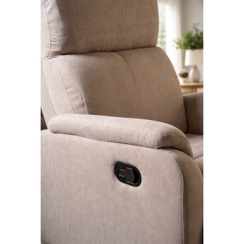 POLTRONA RECLINER MANUALE TORTORA