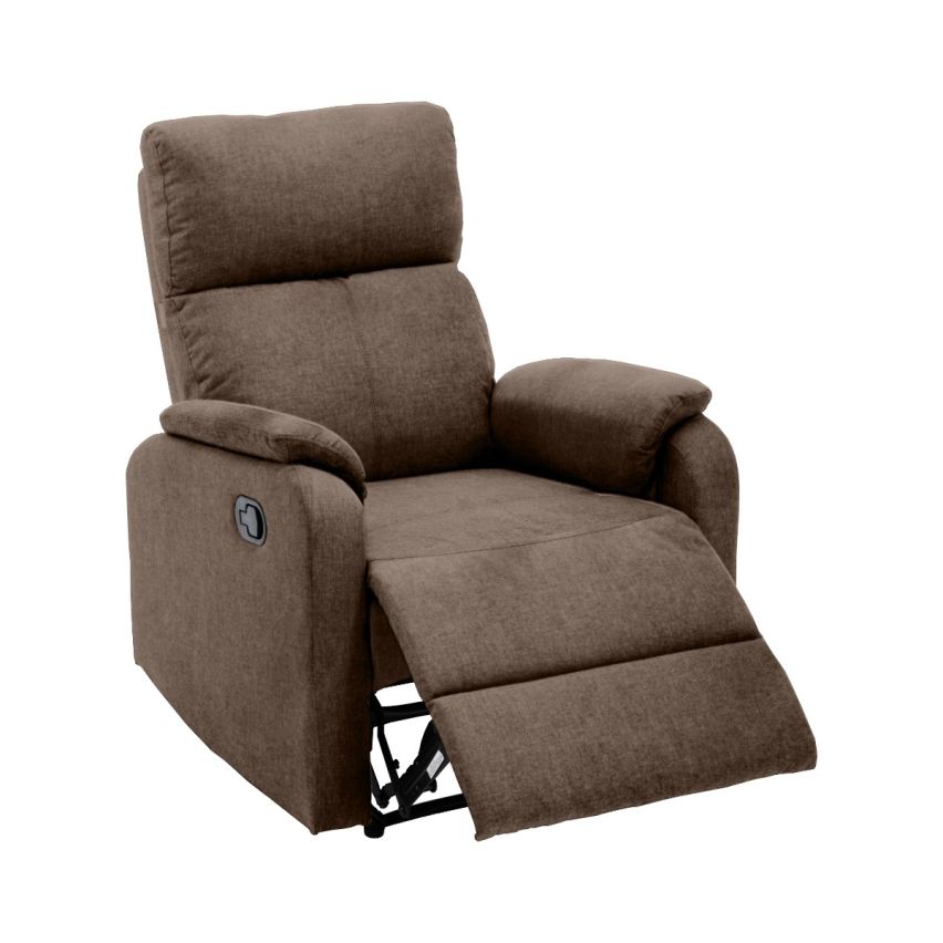 POLTRONA RECLINER MANUALE VISONE