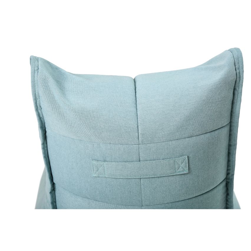 POUF CHAISE LONGUE AZZURRO