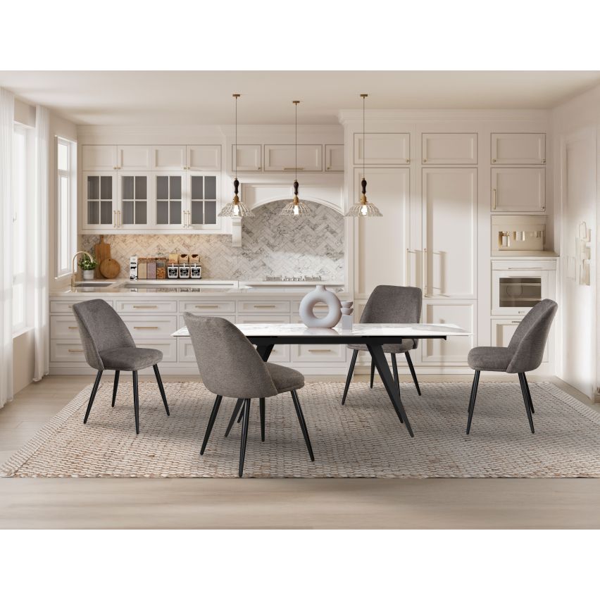 TAVOLO DA PRANZO ALLUNGABILE 120/180X90